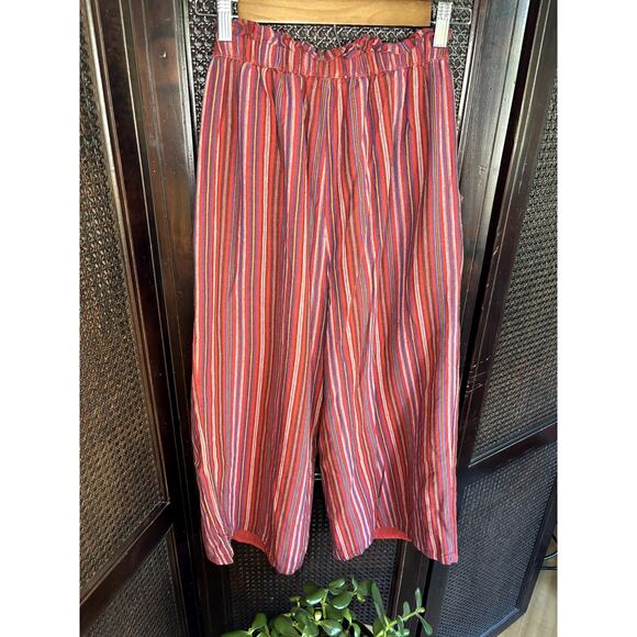 Womens American Eagle Striped Boho Pants Size Small - Picture 2 of 6